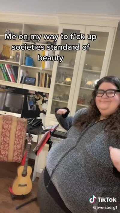 This makes me so sad. Please take care of your bodies and try to be healthy, not pass it as a new “standard of beauty”