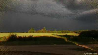 Nothing like the smell of the air just before a thunderstorm hits