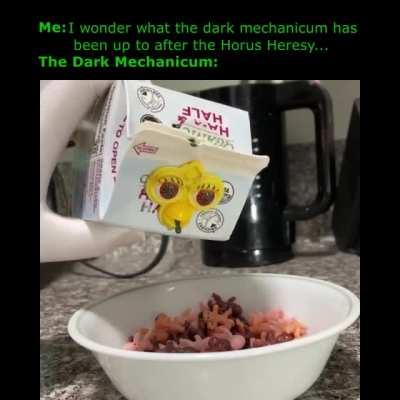 The Dark Mechanicum's goals are beyond our understanding