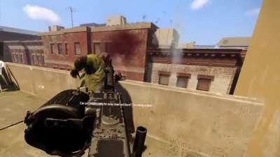 VR lets you mow down a dozer, hit the griddy then die.