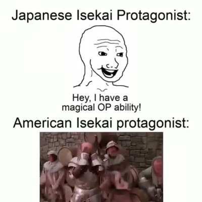AMERICAN ISEKAI... Sounds like fun!