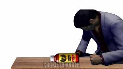 I'll give you a kiss [Yakuza Animation]