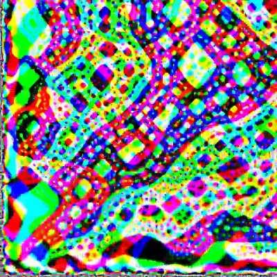 Reaction Diffusion Glitchiness