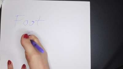 My 2nd attempt at my new foot skill. 