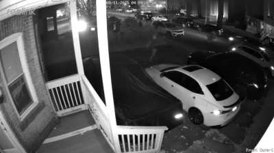 Man almost gets shot for peeing by a house