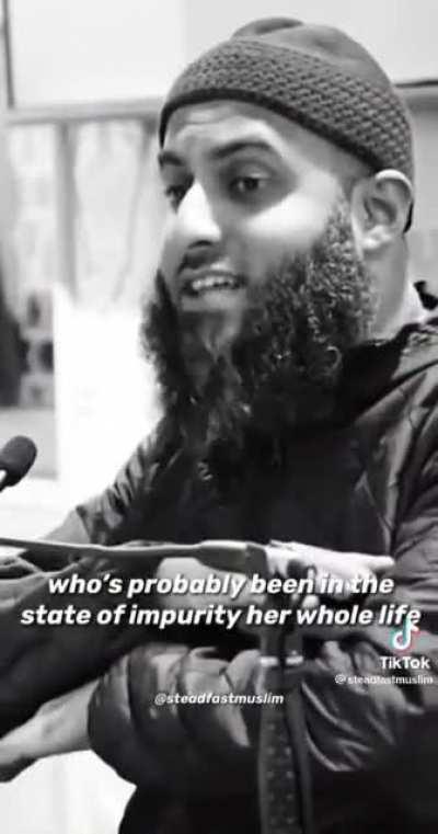 oddly specific. sounds like hes talking from experience