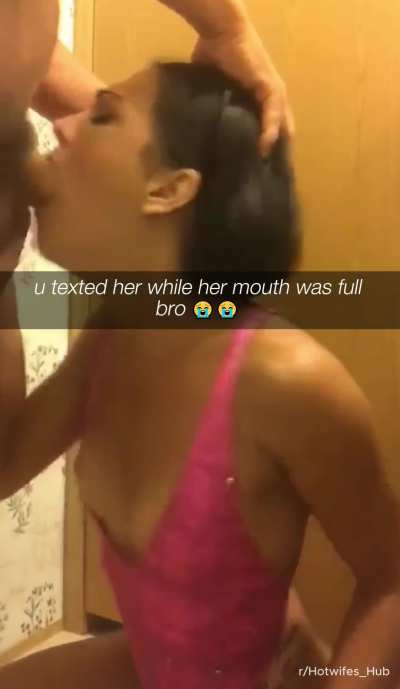 fucking someone's wife in the bathroom