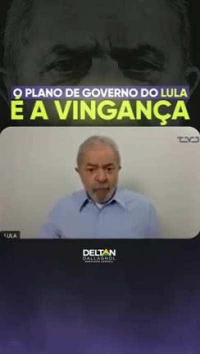 Finalmente achei uma proposta de governo do Lula
