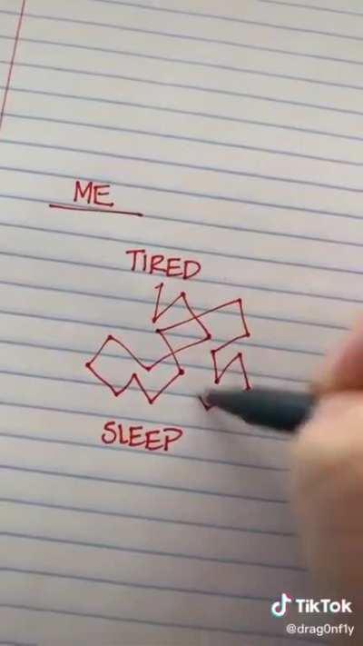 Brain: so you are tired?