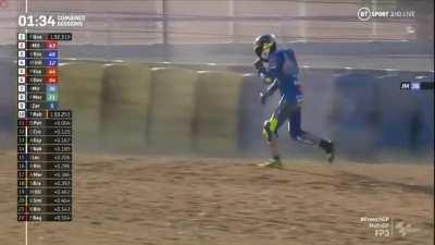 Joan Mir's sly recovery after crash