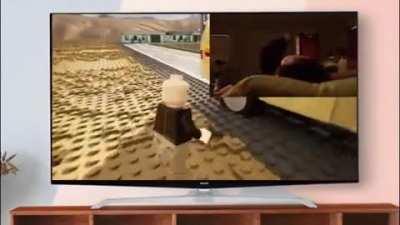 Aaron Paul plays LEGO Breaking Bad