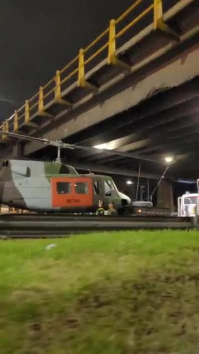 Idiots in trucks hauling choppers