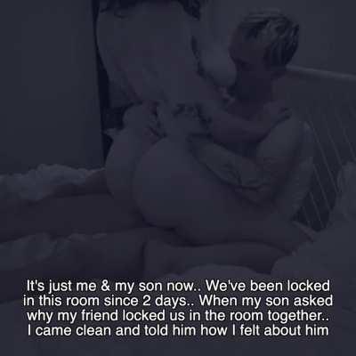 Locked in the room with her stepson