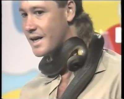 When the snake you said wouldn't bite you bites you. (Rest in peace you legend)