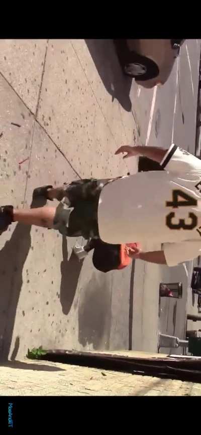 Gorilla Nems mayor of Coney Island punching prankster