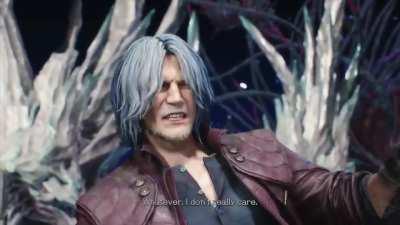 How to convince dante to play resident evil