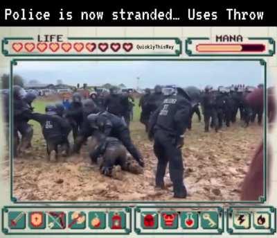 Mud Wizard 🧙‍♂️ vs 👮‍♂️ Police