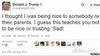 IN MEMORIAM: @realDonaldTrump, 2009 - 2021