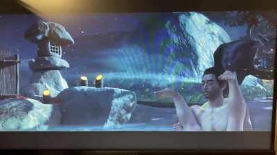 That’s.. one way to take a bath