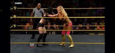Summer Rae dominating Paige