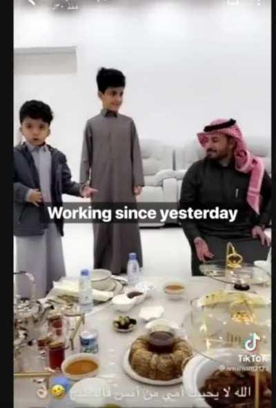 Mashallah this kid is grateful to his mom