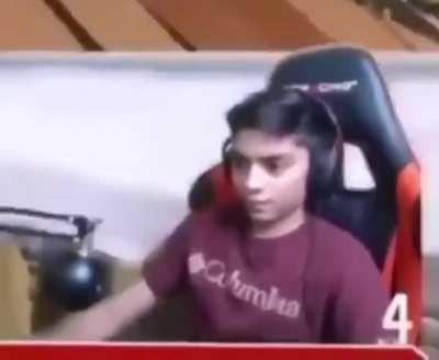 He screamed in lower case 😂