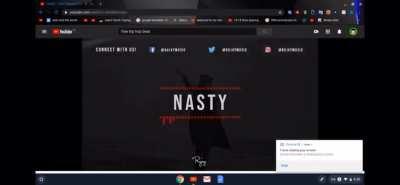 Kid made a diss track for the haters when yet he only has 8 subs