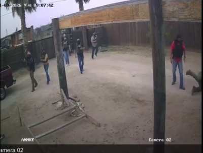 ICE hops Texas family’s fence and attacks them, guns drawn, for asking for a warrant