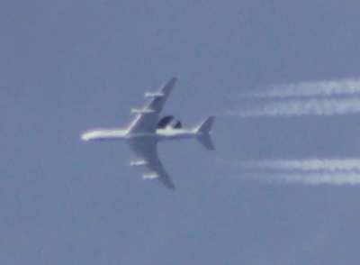 NATO E-3 Sentry doing the thing above my house