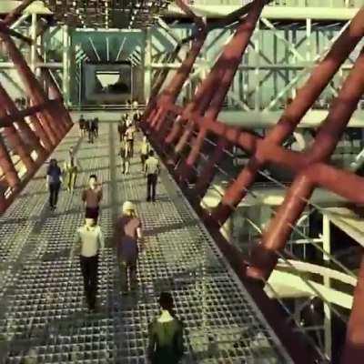 Saudi Arabia is converting a huge oil rig into an amusement park dubbed as The Rig.