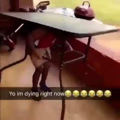 Hold my juice box while I become a table mech.