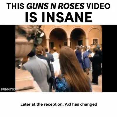 November Rain explained 😂😂