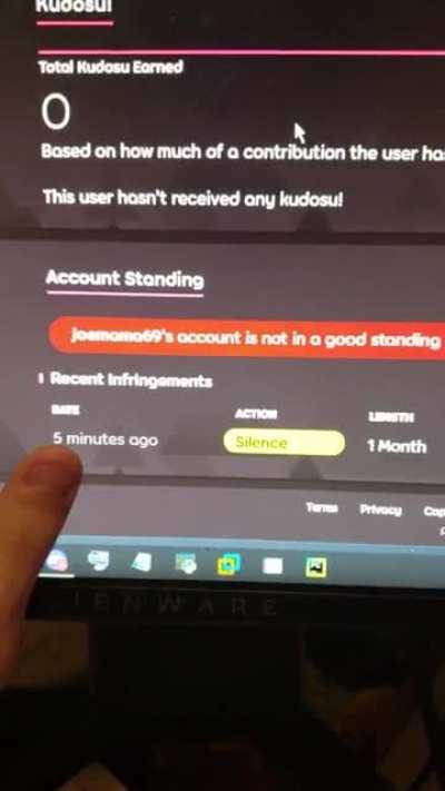 FUCK THE OSU MODS 1 MONTH SILENCE FOR SAYING GG