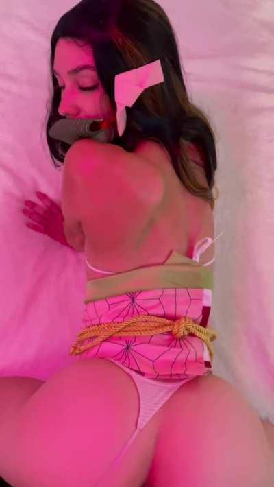 Nezuko trying to make you cum 💖