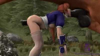 Kasumi taking her horse ATWT