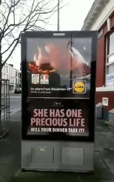 What a good way to inspire people to be vegan