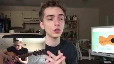 Drew’s mean Guitar solo