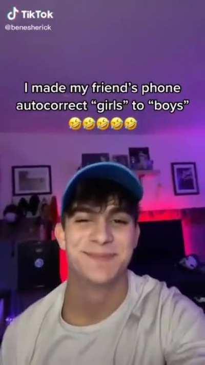 Don't think the autocorrect worked properly