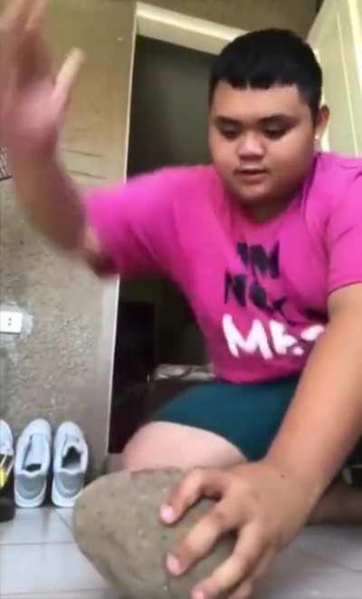 How to Rock chop bare handed