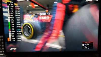 It's absolutely astonishing how little time difference there was between the gun man finishing his job and Albon dropping the clutch today in the race