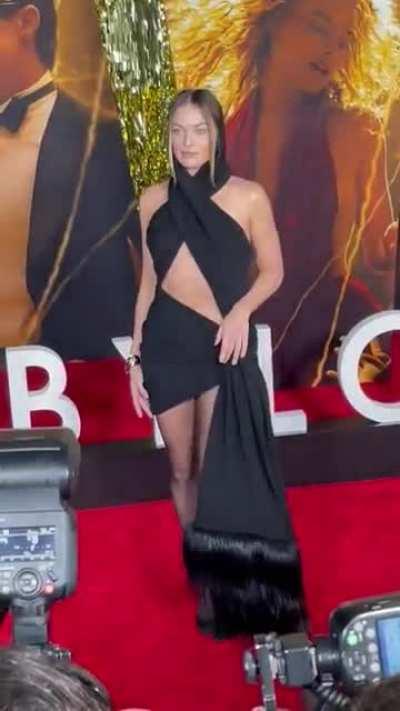 at the premiere of 'Babylon'