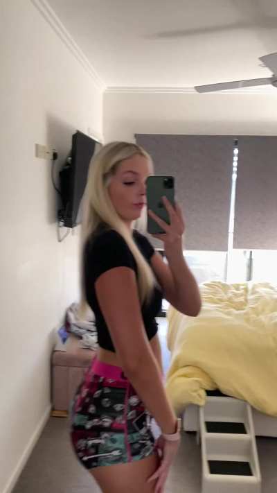 Feeling hot after a good yoga session