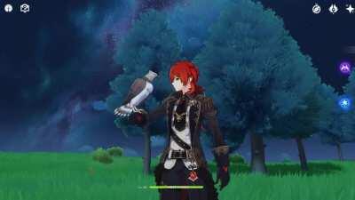 Where Diluc's bird comes from