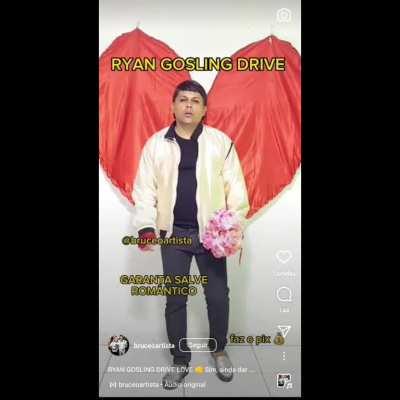 Bruce fez um cover de literalmente eu