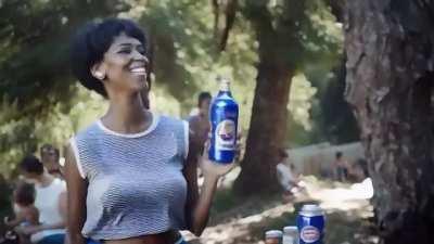 AI beer commercial be like: