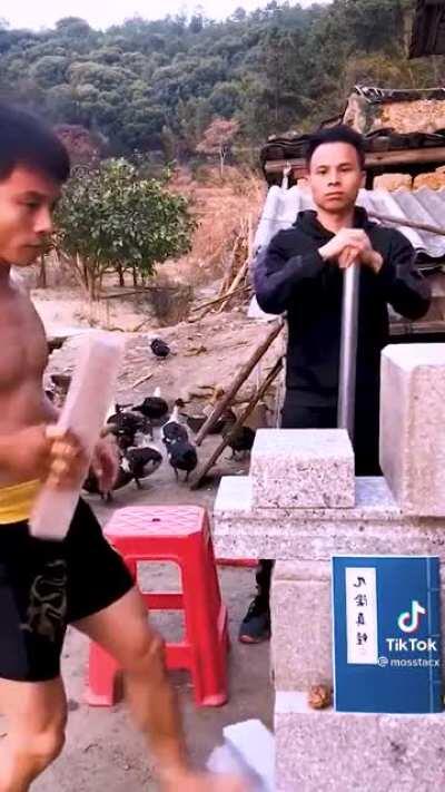 Real life dragon shot(one-inch punch)