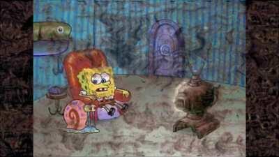 OH NO SPUNCHBUB TOOK 40 BENADRYL