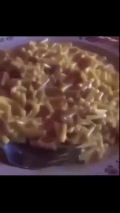 Moldy macaroni