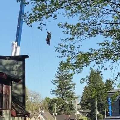 Another on-set footage of the Sonic movie Sequel. Jim Carrey flying as Doctor Eggman. (Footage recorded by jack969van from Instagram.)