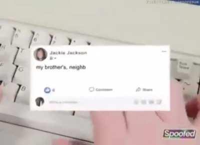 dat hep op feesboek gestaan